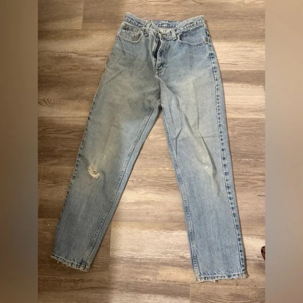 L.L. Bean Light Blue Cropped Jeans